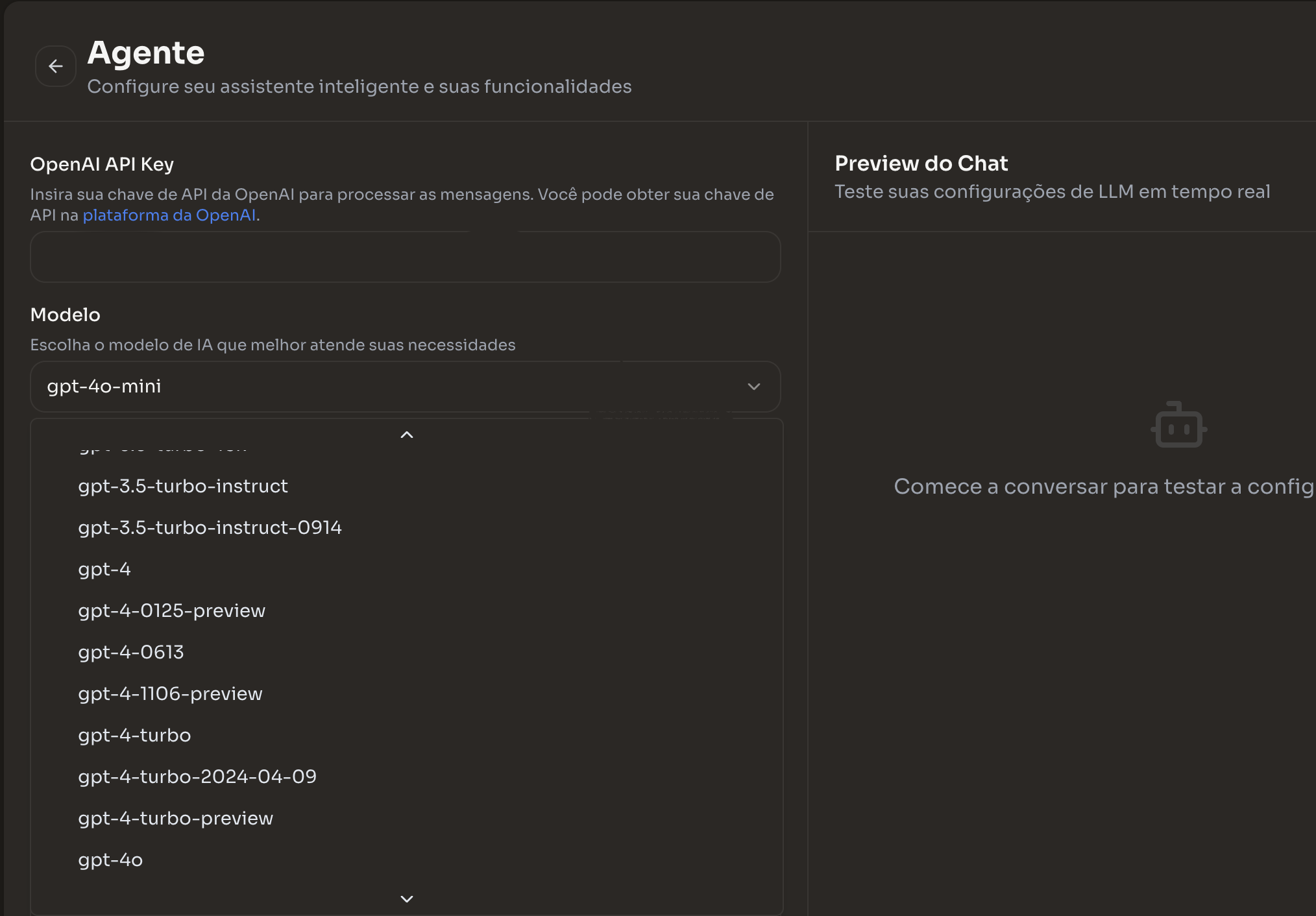 Interface do dashboard CRM mostrando pipeline de vendas e análises